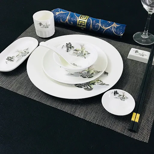 Title 4, Chinese Restaurant Hotel Ceramic Tableware Set,...