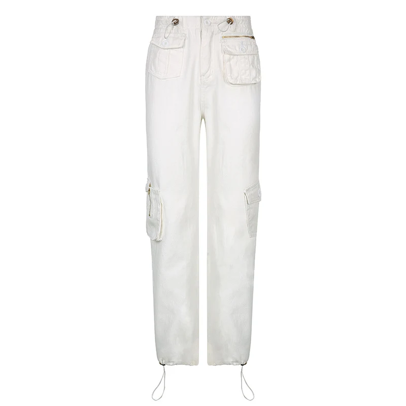 New Vertical Body Multi-Pocket Women's Jeans. Comfortable and stylish jeans designed for everyday wear, perfect for your — photo 1