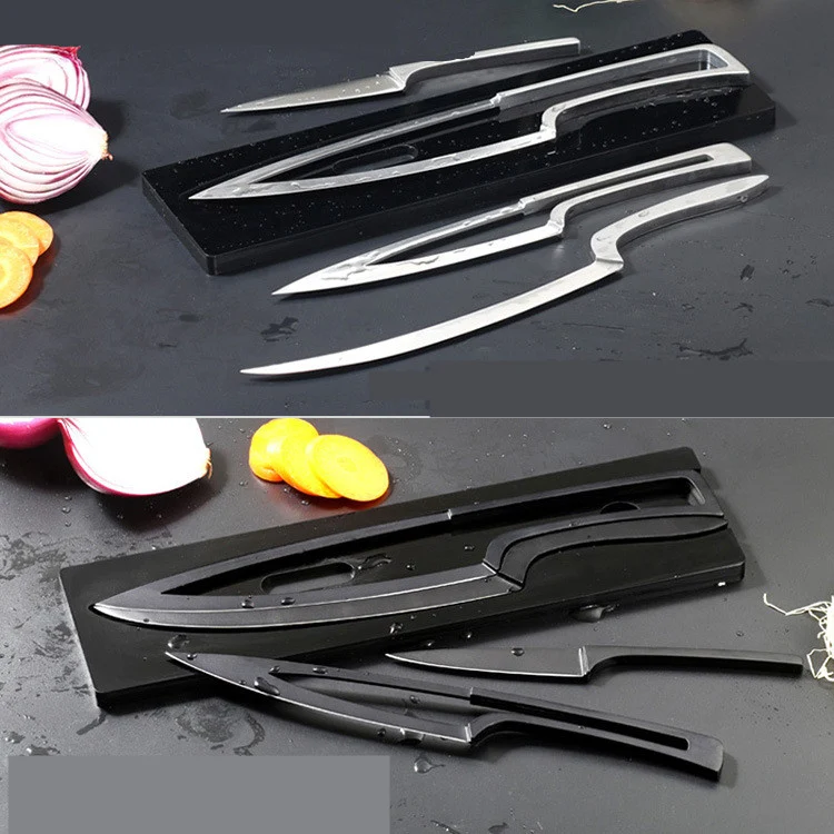 Title 2, Kitchen Knife Set includes Kitchen Knife and Fr...