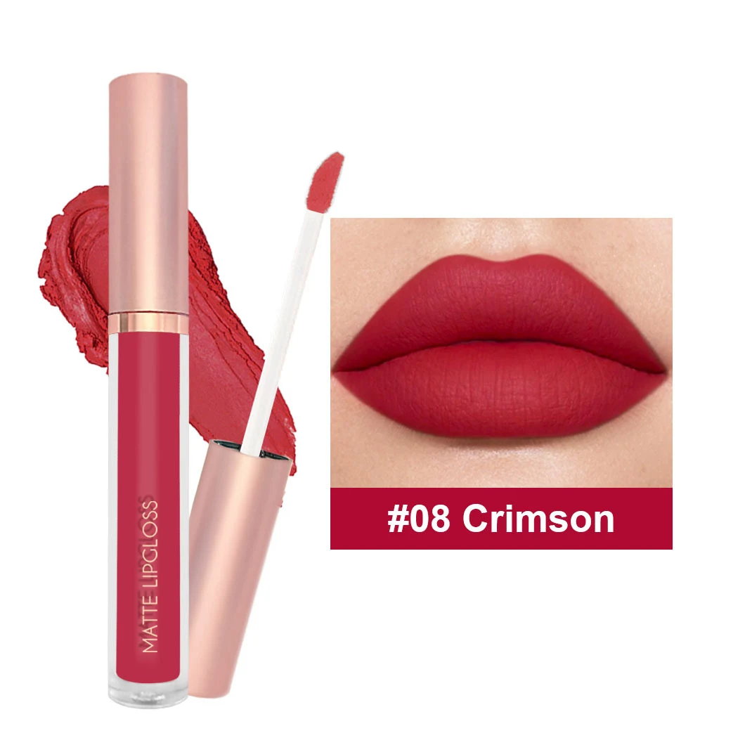 12-Color Nude Jam Matte Lip Gloss Does Not Fade — photo 8