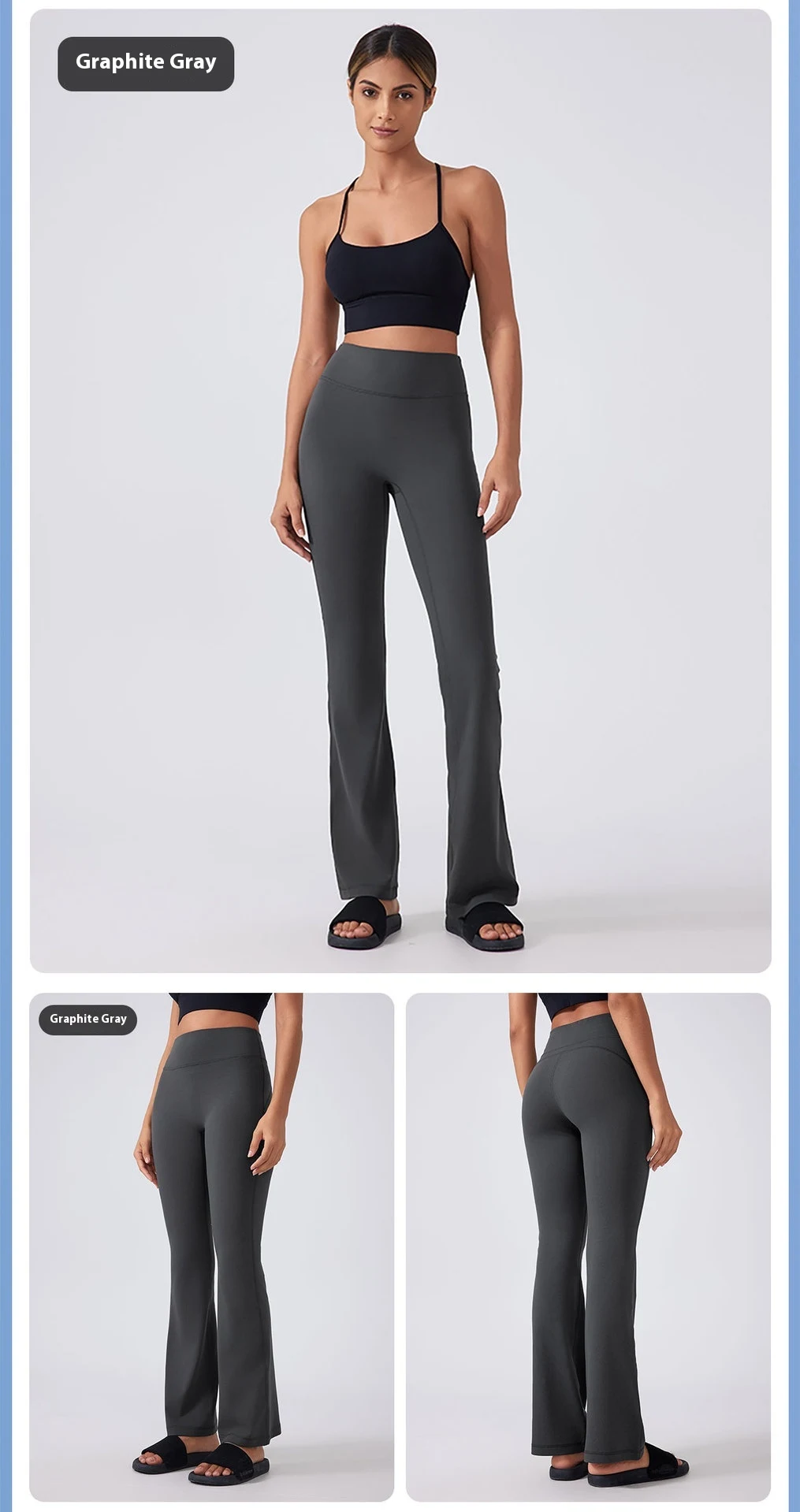 Title 4, High Waist Hip Lift Yoga Pants Womens No Embar...