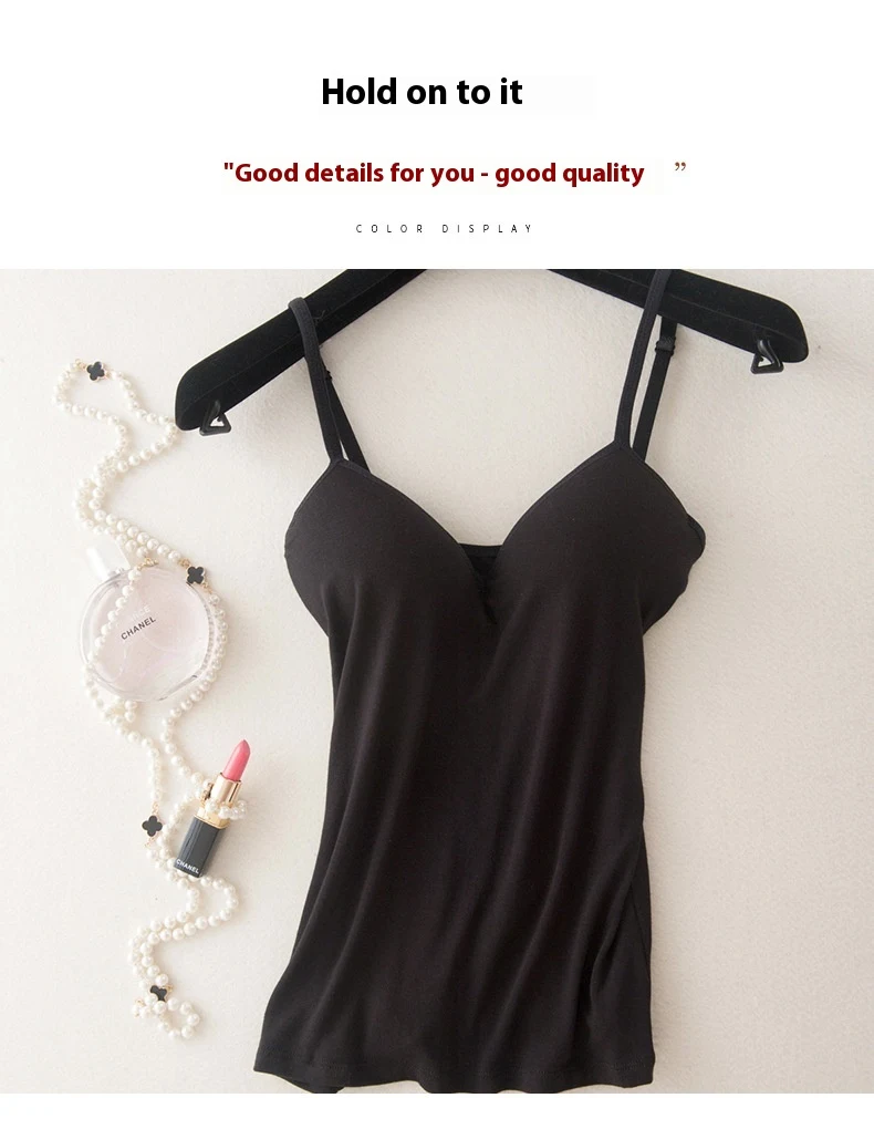 Title 8, Wireless Spaghetti-Strap Vest Womens Undershir...