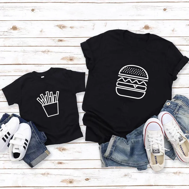 Leisure Printed Parent-child Clothes Summer Clothes Pure Cotton — photo 8