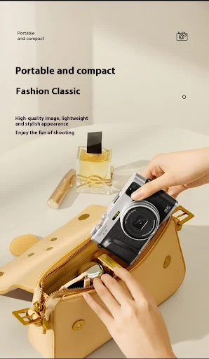 Title 4, HD Digital Camera for Home, Selfie and SLR, cap...