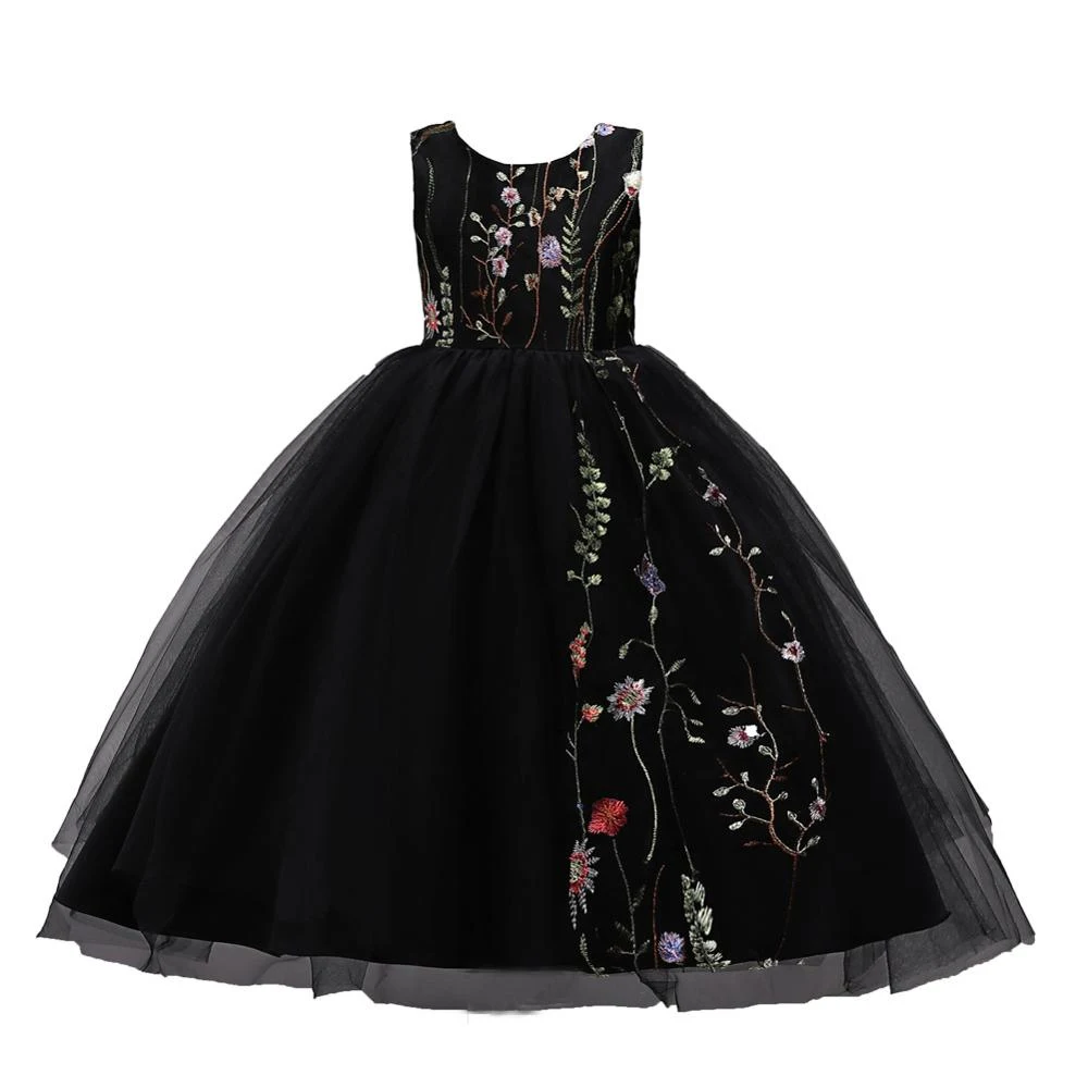 Vestido infantil bordado 4-15 anos Conforto e estilo para sua filha. Ideal para festas e uso diário. Tecido de qualidade e design encantador. — foto 4
