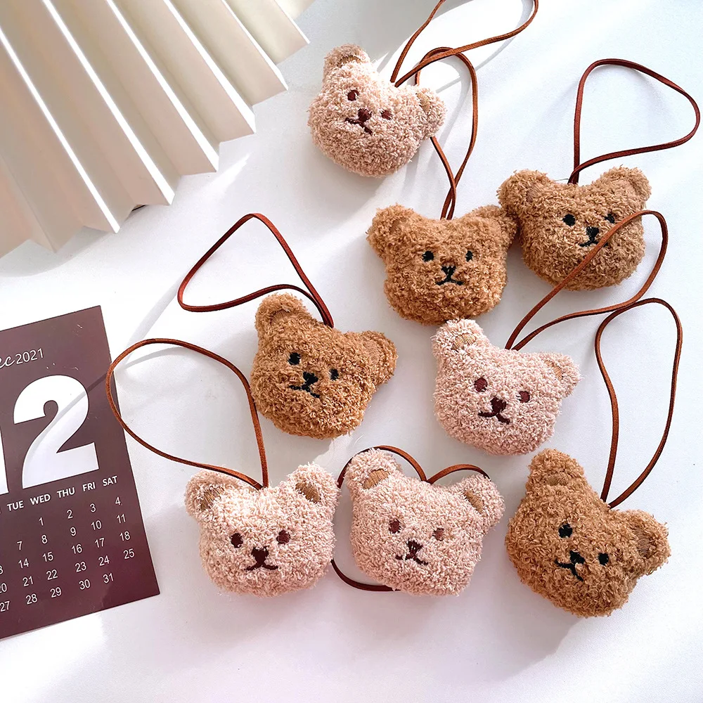 Ins Cute Cartoon Plush Bear Children's Name Plate Pendant Personalized Gift Soft Toy Tag for Baby Nursery — photo 16
