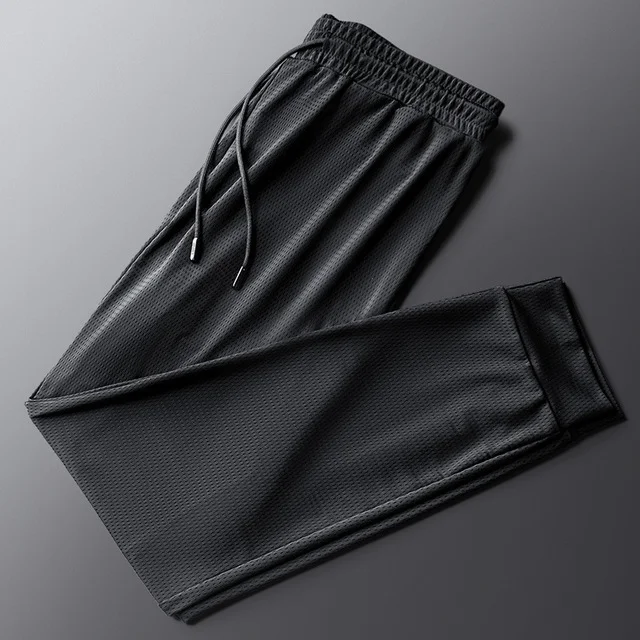 Title 4, Mens Ice Silk Mesh Sweatpants Casual Pants Bre...