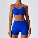 Bra Shorts Blue