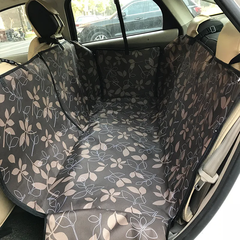 Bedruckte einfache Rücksitz-Auto-Matte für Haustiere Schützt Ihr Auto vor Tierhaaren, Schmutz und Kratzern. Einfache Reinigung. — foto 1