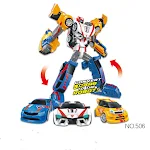 Robô Carro 3 em 1 Diamante Combinado Brinquedo Transformável Diversão e Aventura Veículo Robótico Infantil Jogo Criativo — foto 3