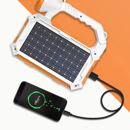Title 2, Solar Lantern Camping Multifunctional LED Searc...