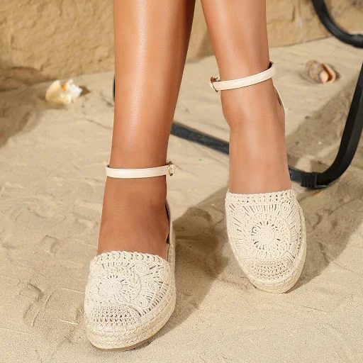 Title 15, Womens Comfortable Closed Toe Hollow Fisherman...