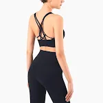 Ademend yoga sportondergoed met hoge hals voor ultiem comfort en bewegingsvrijheid. Ideaal voor yoga en sport. — foto 1