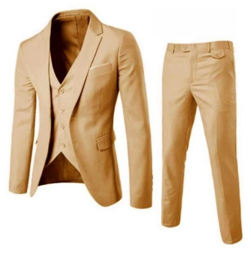 Completo da uomo coreano due pezzi. Eleganza moderna per l'uomo contemporaneo. Perfetto per eventi formali e professionali. Un look impeccabile. — foto 13