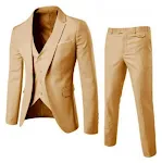 Completo da uomo coreano due pezzi. Eleganza moderna per l'uomo contemporaneo. Perfetto per eventi formali e professionali. Un look impeccabile. — foto 13