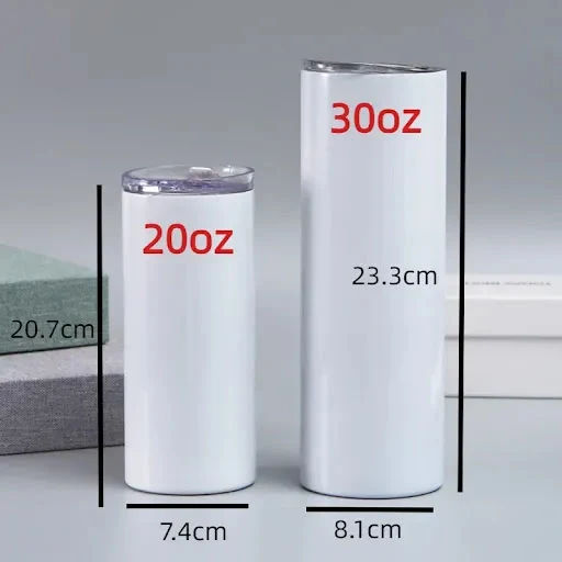 Title 4, 20oz Sublimation Straight Tumbler Stainless Ste...