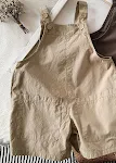 Pamučne, prozračne tanke pantalone na tregere za dečake i devojčice, lagane i udobne, idealne za leto, savršene za igru i svakodnevnicu. — foto 2