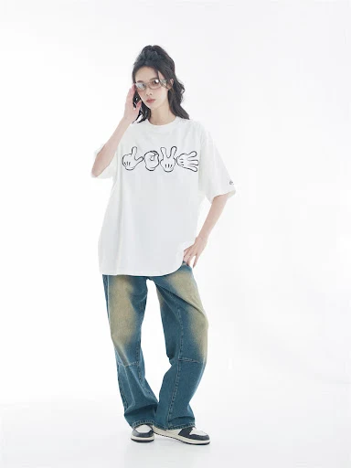 Title 20, Camiseta Stone Scissors Cloth estampada de mang...