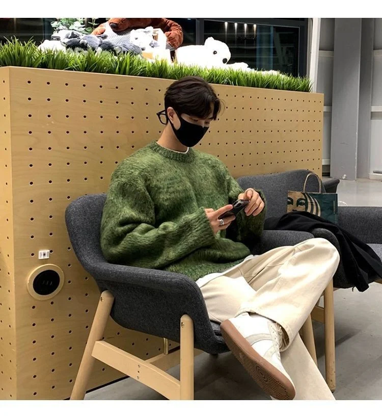 High Sense Lazy Sweater Men Ultimate Comfort Relaxed Fit Soft Fabric Casual Style Perfect for Lounging Everyday Wear Ide — photo 19