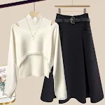 02 White 3PCs Set