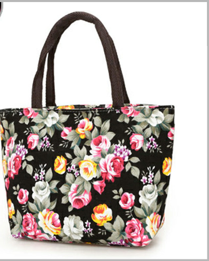 Title 4, Casual Canvas Color Small Cloth Bag Handbag Lun...