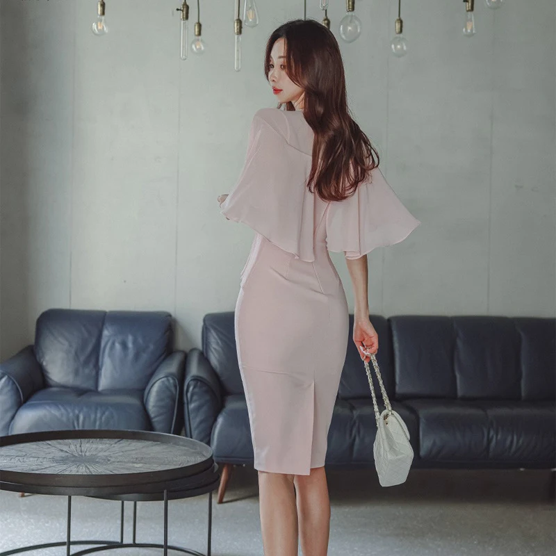 Title 2, Moda feminina babados saia quadril de duas peças