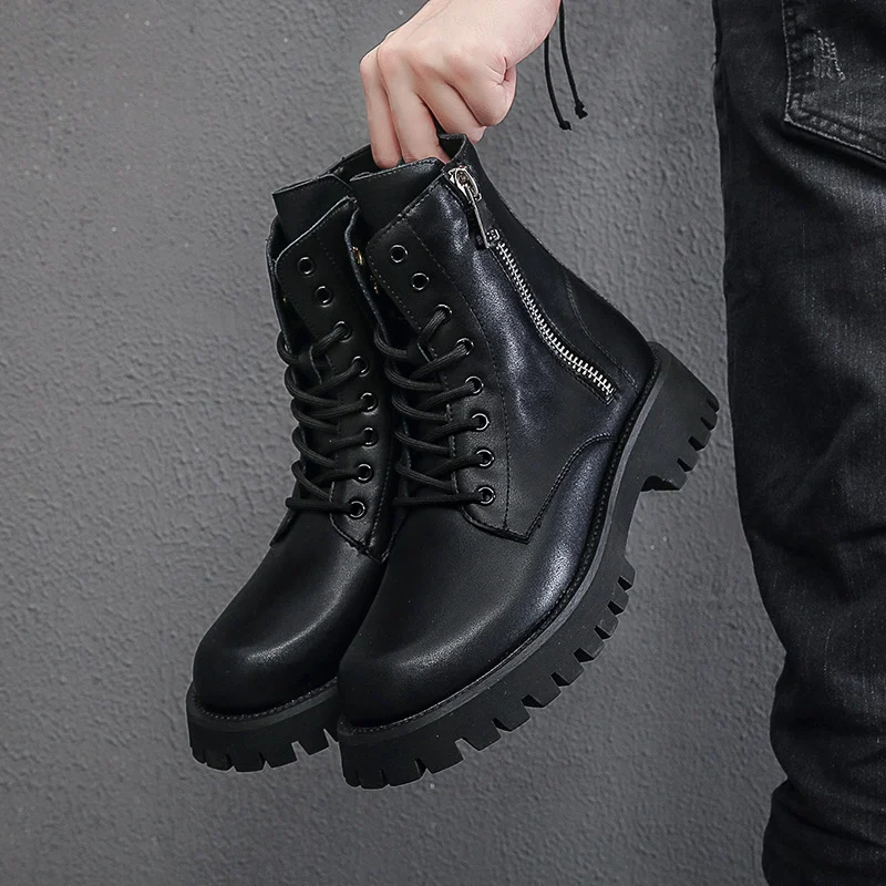 Title 4, Autumn and Winter New Thick Sole Outdoor Zip 8 ...