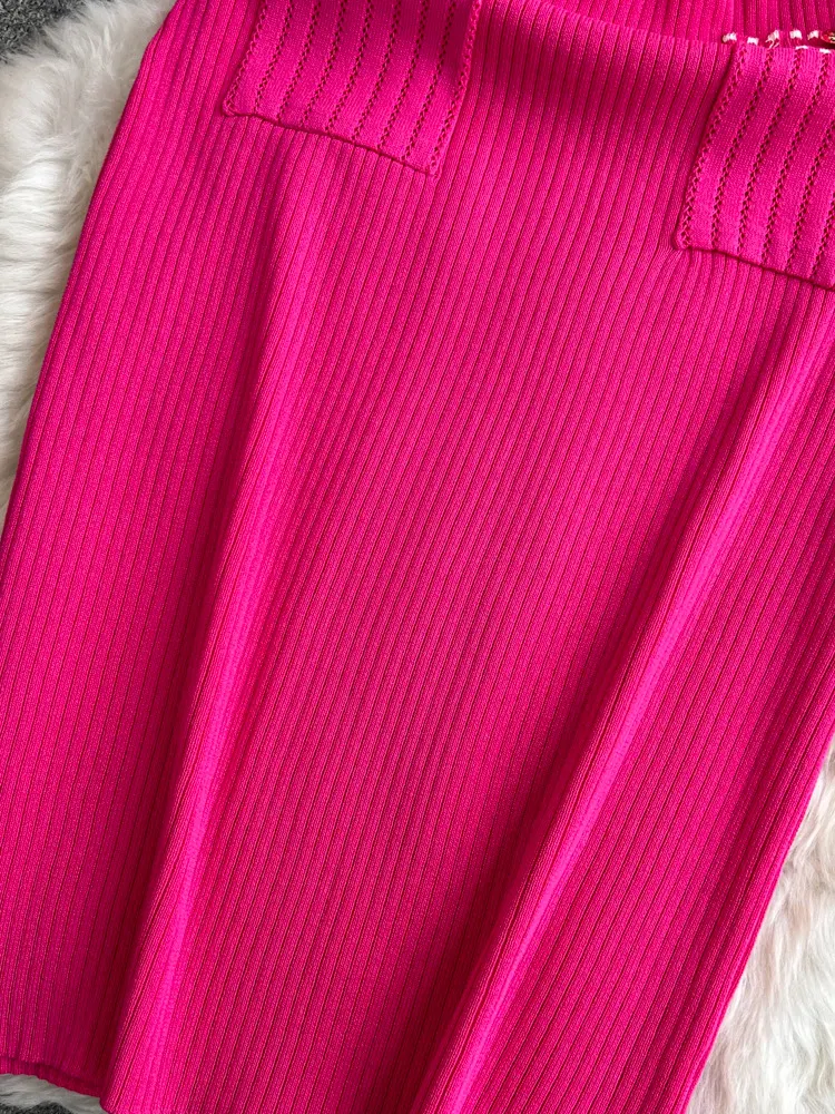 Title 17, French Style Temperament High Waist Slimming Mi...