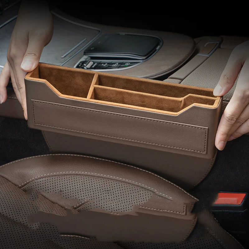 Title 9, Car Crevice Storage Box — Keep essentials organ...
