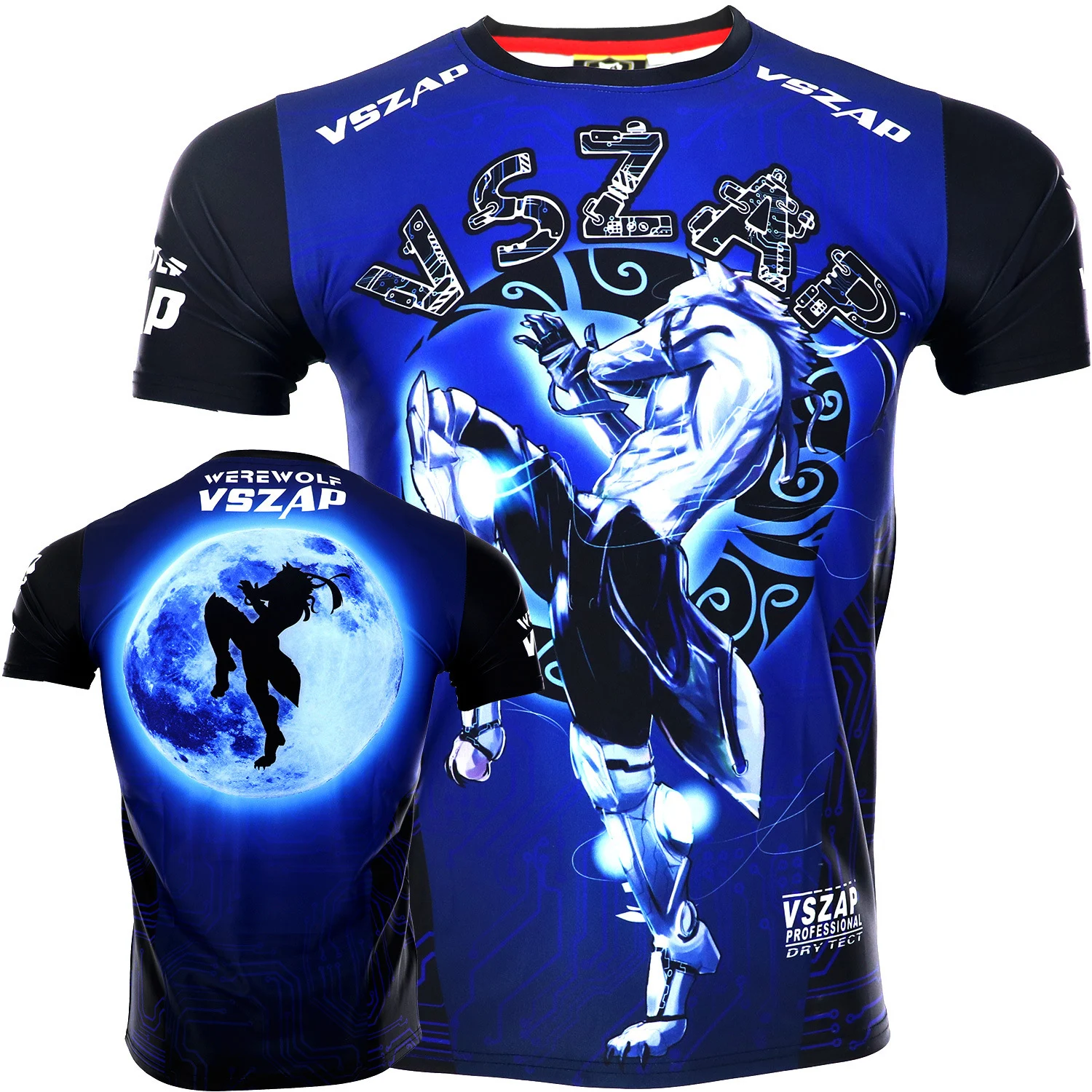 Title 3, Stretch quick drying fitness short sleeve T-shi...