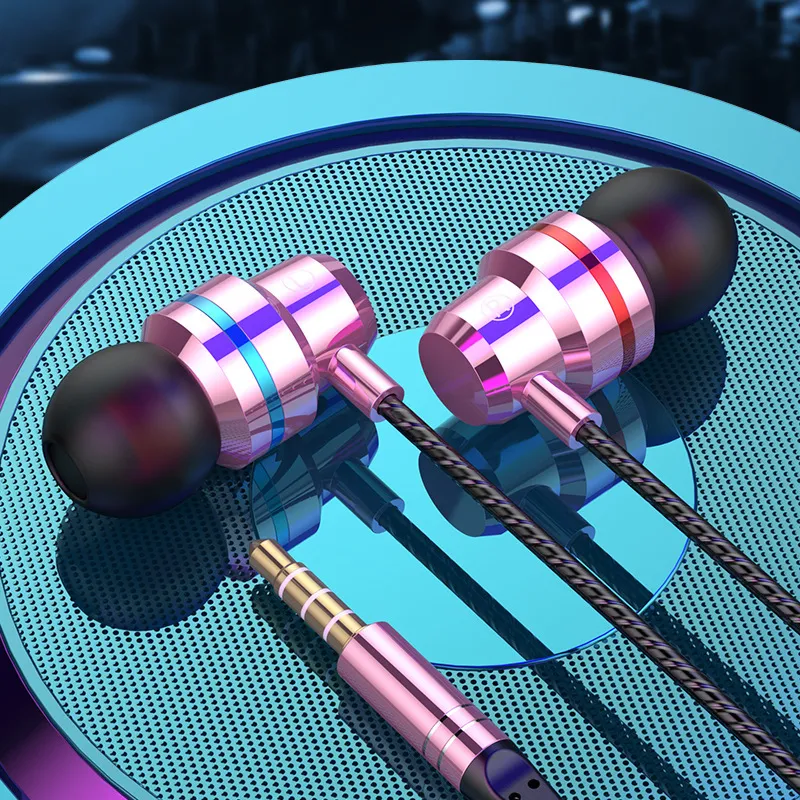 Title 9, High-end wired metal earphones Experience super...