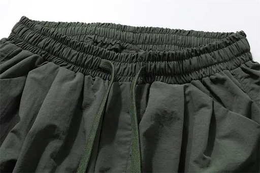 Title 13, Mens Loose Pockets Zipper Cargo Shorts, offeri...