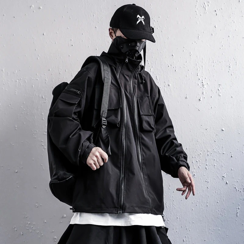 Functional wind jacket multi-pocket tooling jacket offering versatile storage and weather protection, perfect for outdoo — photo 4