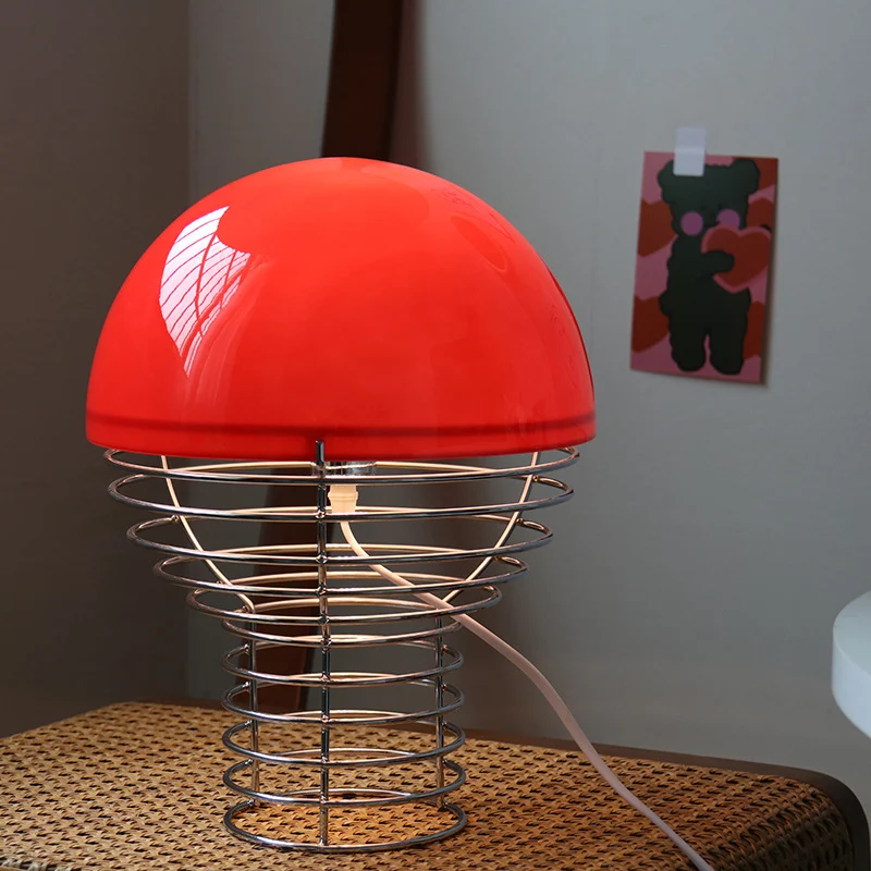 Bed & Breakfast Vintage Ornament Glass Lamp. Creates a cozy atmosphere, ideal as a bedside lamp providing warm, decorati — photo 6