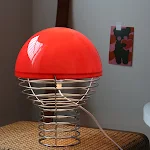 Bed & Breakfast Vintage Ornament Glass Lamp. Creates a cozy atmosphere, ideal as a bedside lamp providing warm, decorati — photo 6