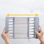 Kitchen Sink Retractable Drain Basket Extendable and adjustable for draining dishes, vegetables, and fruit. Optimizes sp — photo 2