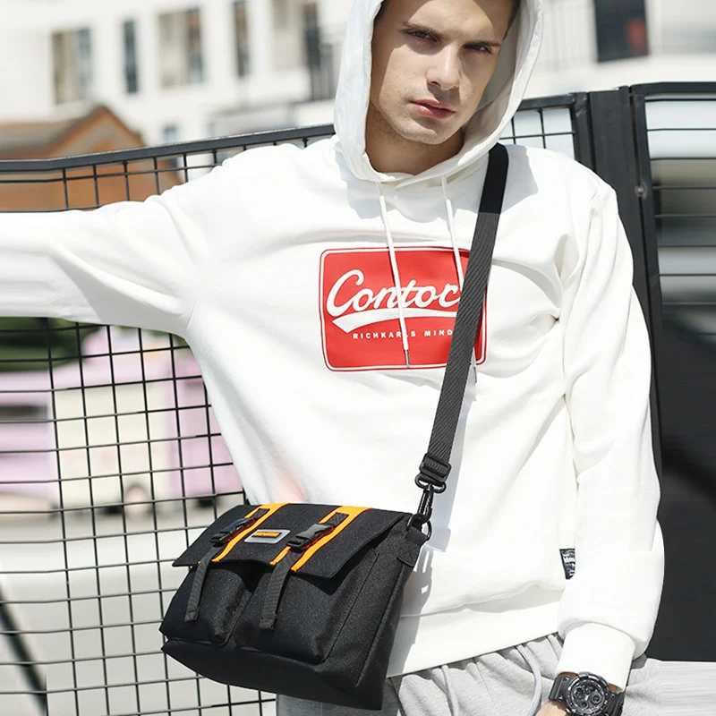 Fashion Simpele Heren Oxford Messenger Bag Duurzame Schoudertas voor Mannen Handig voor Dagelijks Gebruik Comfortabel en Stijlvol Ideaal voor Werk en Vrije Tijd — foto 6