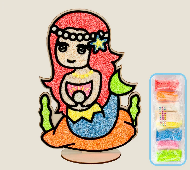 Kit DIY de Pintura com Neve e Lama para Crianças Pacote de Materiais Feitos à Mão Atividades Criativas para Pequenos Artistas e Desenvolver Habilidades — foto 9