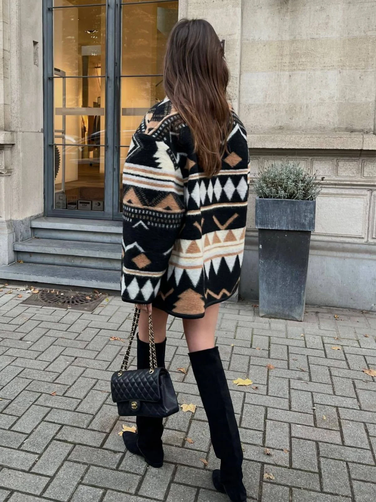Title 2, Fashion printed European and American woolen sh...