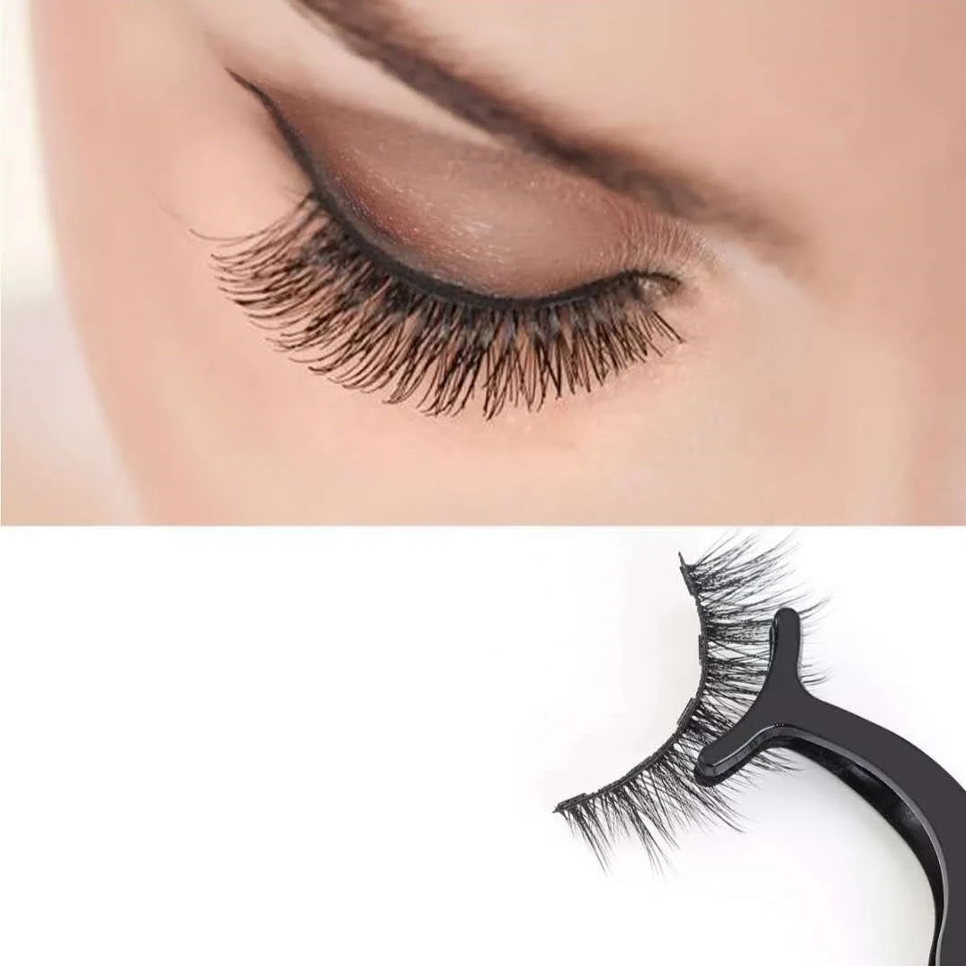 Title 1, Five pairs of non-glue magnetic eyelashes for a...