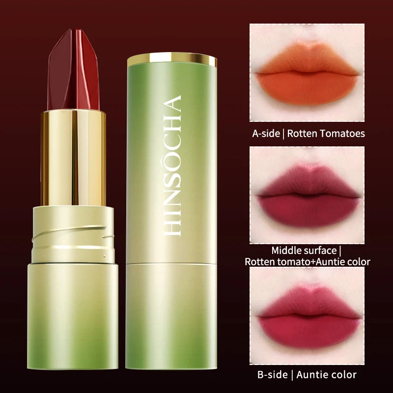 Velvet Fog No Stain On Cup Three-color Lipstick Matte Long Lasting Matte Lips Perfect Makeup — photo 1