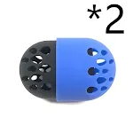 2pcs Blue Black