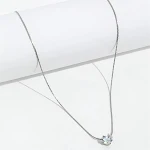 Colar de amor de verão feminino, ideal para o nicho. Uma joia perfeita para expressar amor e beleza, realçando seu estilo no verão com delicadeza. — foto 2