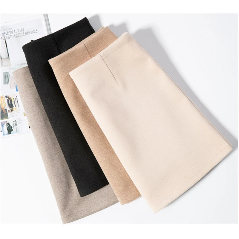 Word Bag Hip Skirt High Waist Black Overalls Skirt, Stylish and Comfortable, Modern Design, Perfect for a Casual and Chi — photo 6