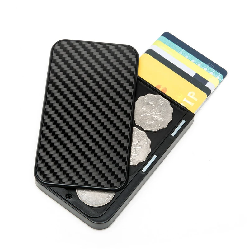 Title 2, Carbon Fiber Pattern Anti-Theft Swipe Credit Ca...