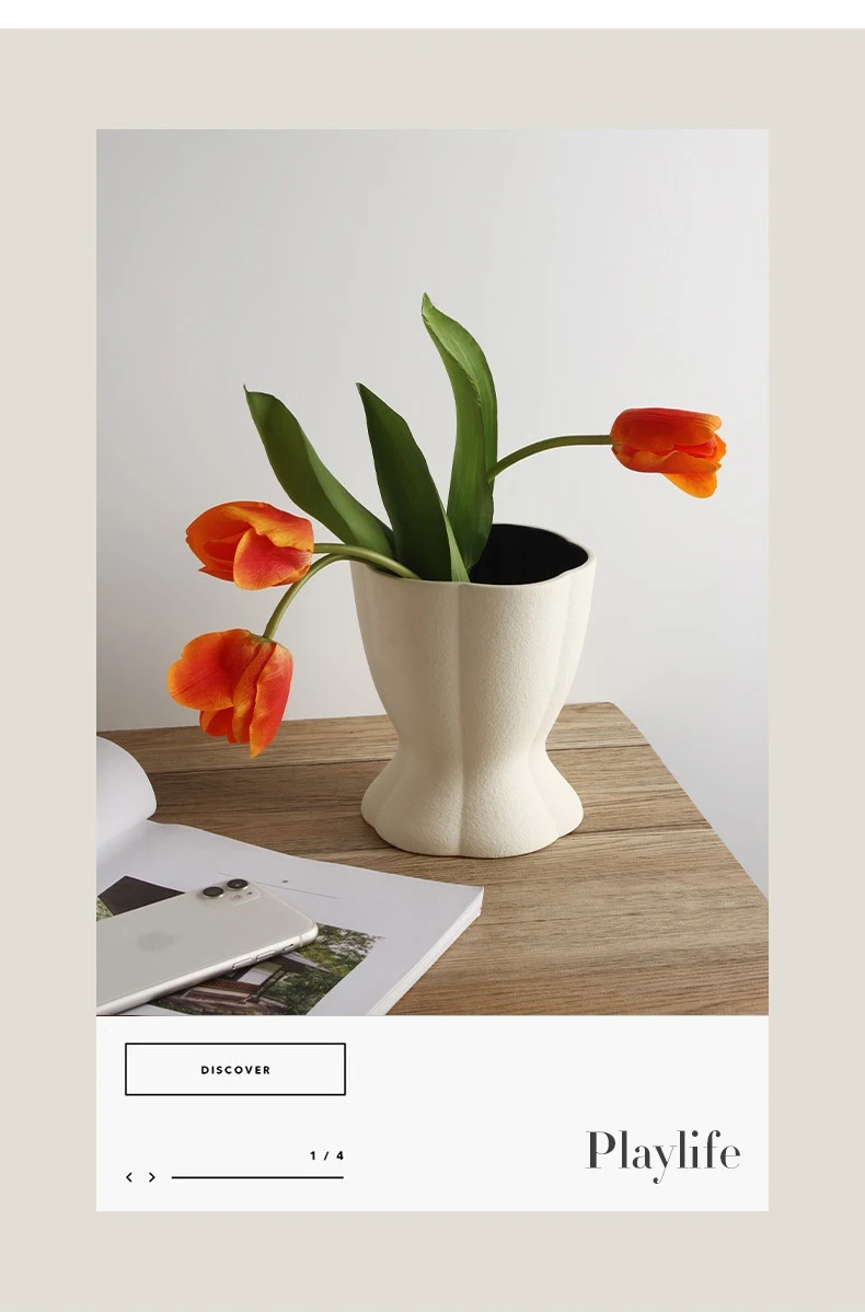 Title 5, Vase Decoration Living Room Flower Arrangement ...