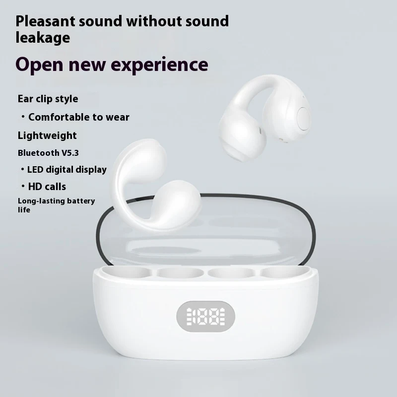 Title 2, Grandi auricolari sportivi wireless con clip, s...