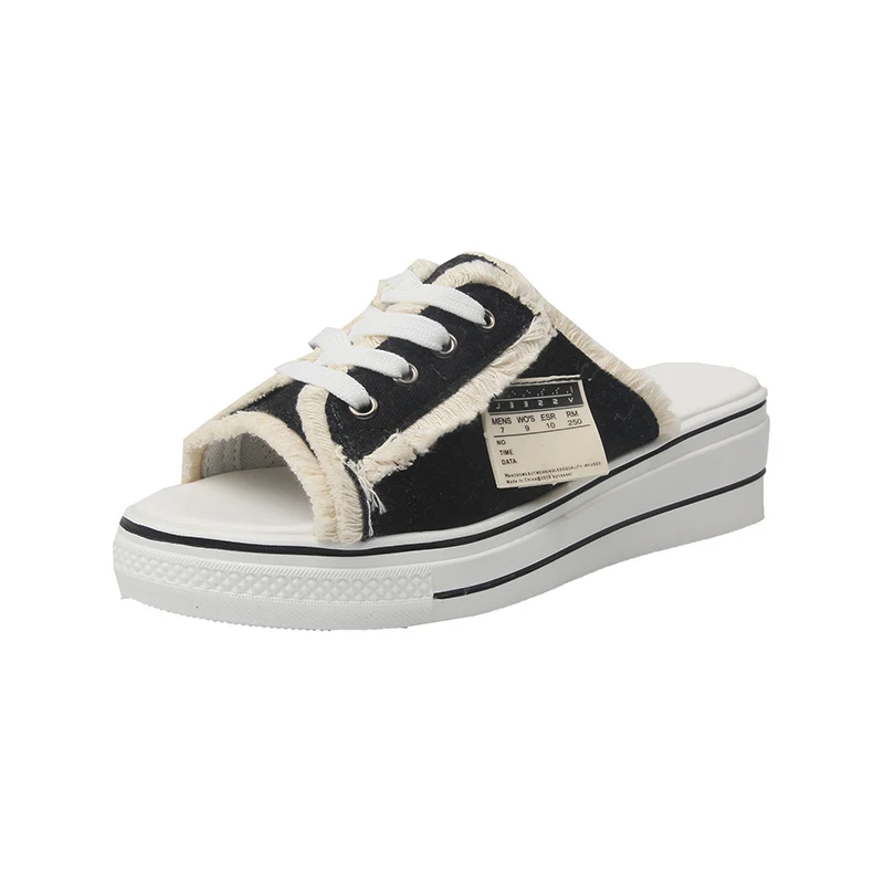 Lazy casual high cloth slippers for ultimate comfort and relaxation. Perfect for lounging at home or quick errands, offe — photo 3