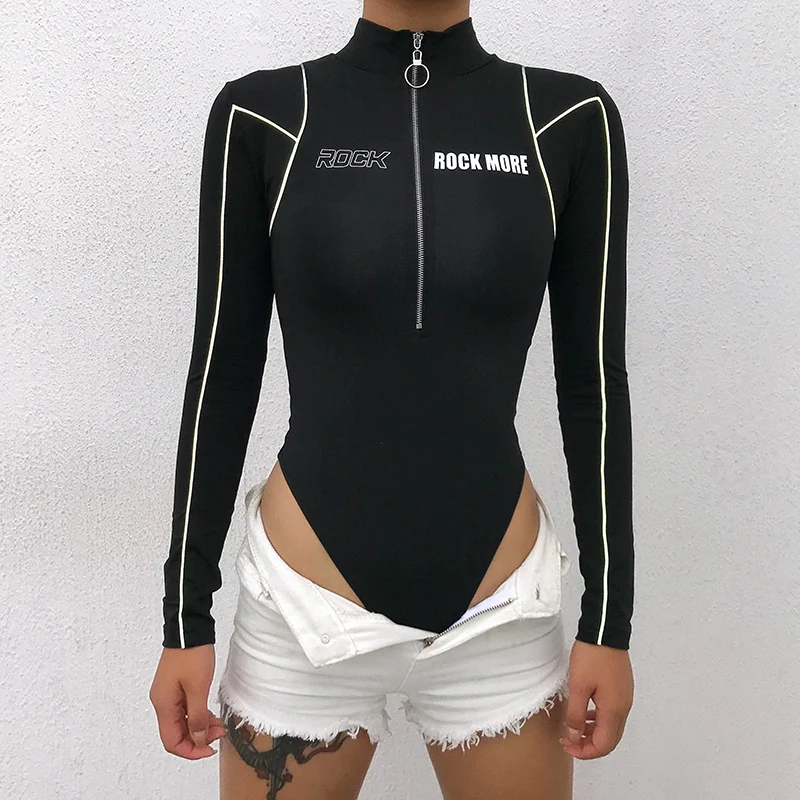 Title 3, Rockmore reflecterende lijn bodysuit dames moto...