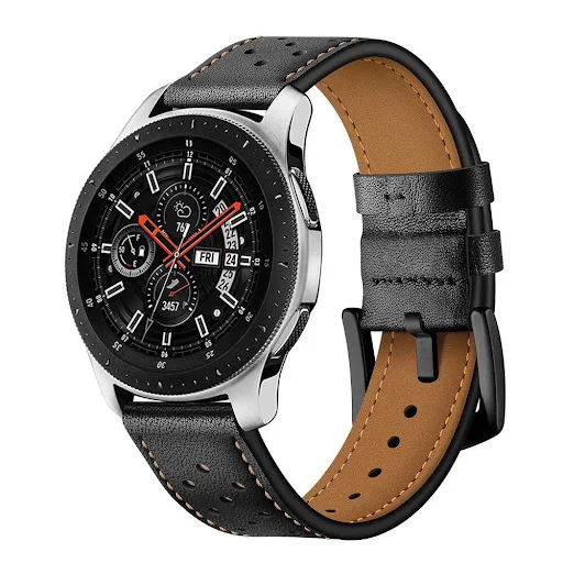 Title 6, Universa GT 20mm 22mm Hole Leather Strap. Premi...